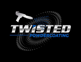 Twisted Powdercoating logo design by jaize