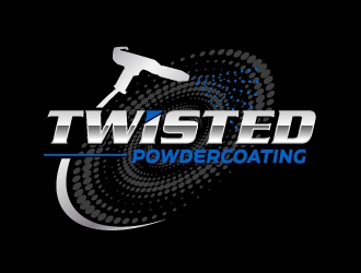 Twisted Powdercoating logo design by jaize