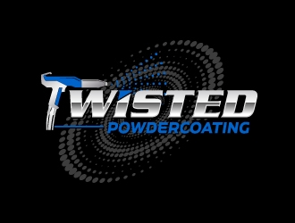 Twisted Powdercoating logo design by jaize