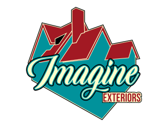 Imagine Exteriors   logo design by beejo