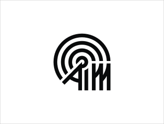 Aim logo design by catalin