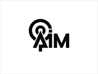 Aim logo design by catalin