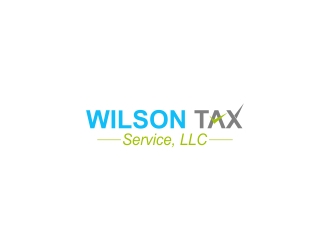 Wilson Tax Service, LLC logo design by DanizmaArt