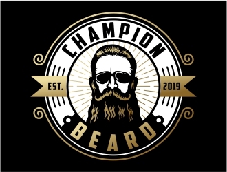Champion Beard  logo design by Eko_Kurniawan