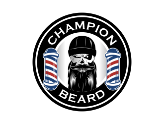 Champion Beard  logo design by Kruger