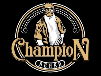Champion Beard  logo design by gogo