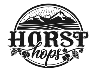 Horst Hops logo design by DreamLogoDesign