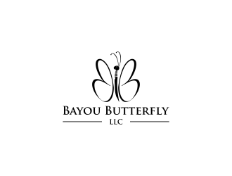 Bayou Butterfly, LLC logo design by haidar