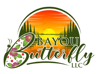 Bayou Butterfly, LLC logo design by MAXR