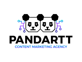 Pandartt (Content Marketing Agency) logo design by HaveMoiiicy