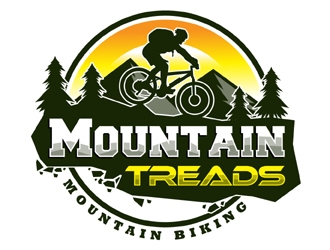 Mountain Treads logo design by MAXR