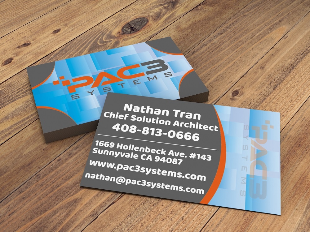 PAC3 Systems logo design by bulatITA