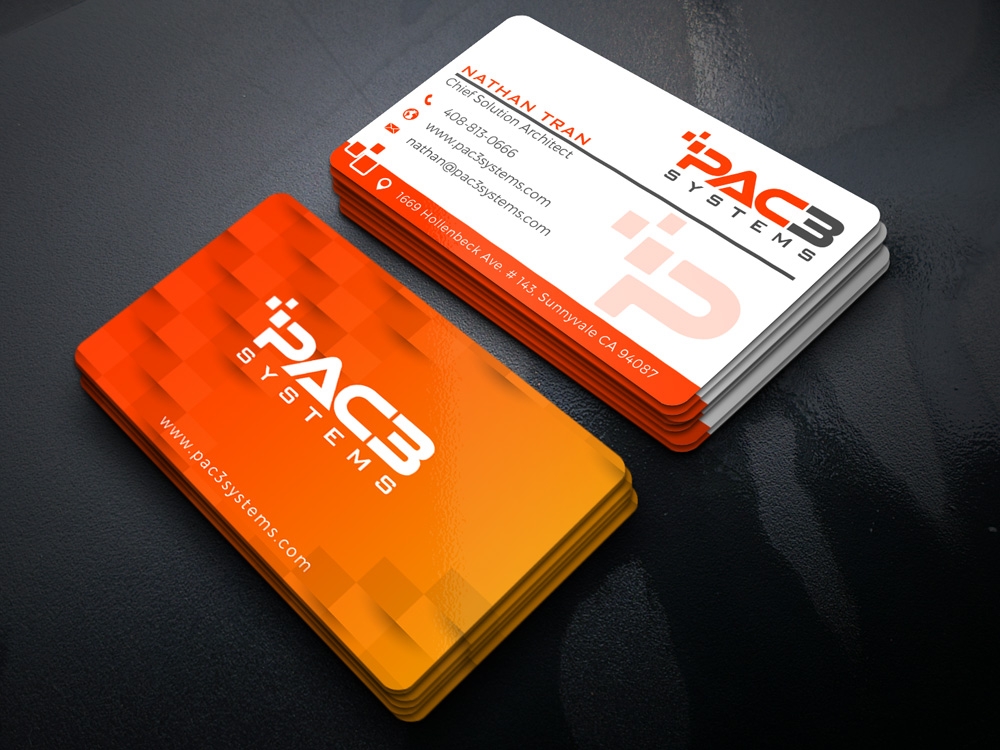 PAC3 Systems logo design by Gelotine