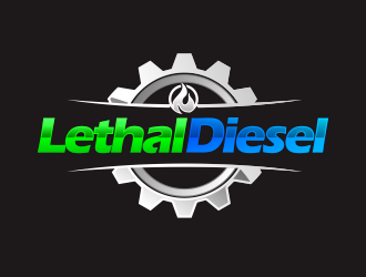 Lethal Diesel logo design by YONK