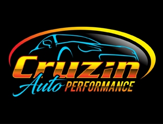 Cruzin auto performance  logo design by MAXR