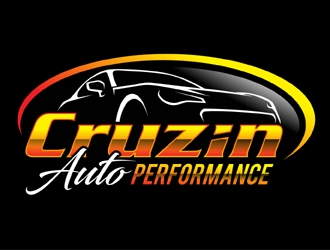 Cruzin auto performance  logo design by MAXR