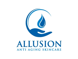 Allusion Anti Aging Skincare logo design by Creativeminds