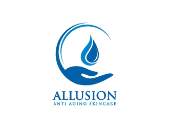 Allusion Anti Aging Skincare logo design by Creativeminds