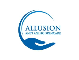 Allusion Anti Aging Skincare logo design by Creativeminds