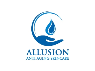 Allusion Anti Aging Skincare logo design by Creativeminds
