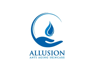 Allusion Anti Aging Skincare logo design by Creativeminds