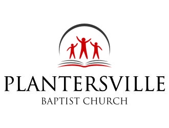 Plantersville Baptist Church logo design by jetzu