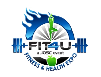Fit4U logo design by Dawnxisoul393