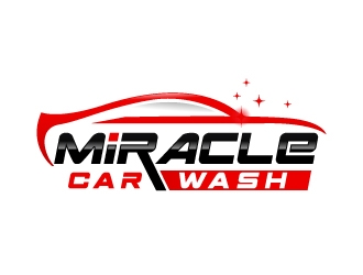 Miracle Car Wash logo design by jishu