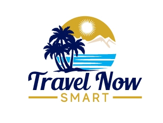 Travel Now Smart logo design by iBal05