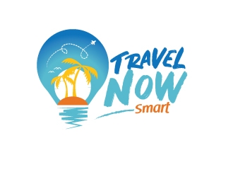 Travel Now Smart logo design by yans