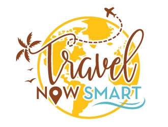 Travel Now Smart logo design by gogo