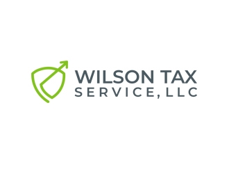 Wilson Tax Service, LLC logo design by Kebrra
