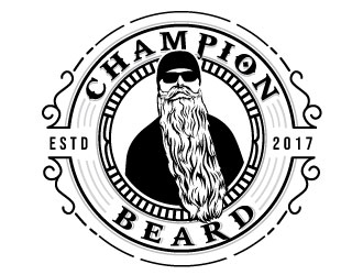 Champion Beard  logo design by Conception