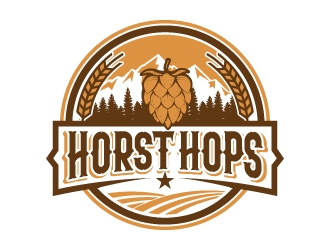 Horst Hops logo design by jaize