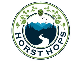 Horst Hops logo design by Conception