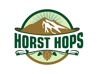 Horst Hops logo design by gitzart