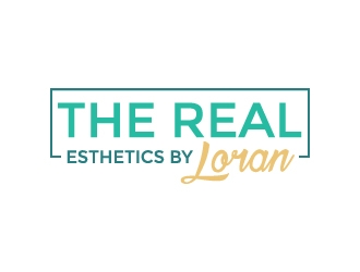 The Real Esthetics by Loran logo design by Anizonestudio