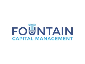 Fountain Capital Management logo design by Anizonestudio