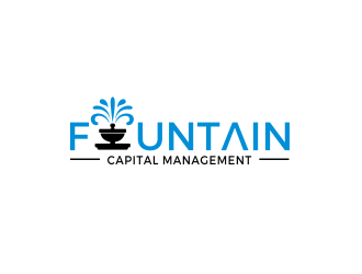 Fountain Capital Management logo design by kimora