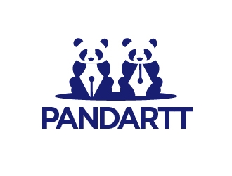 Pandartt (Content Marketing Agency) logo design by cybil