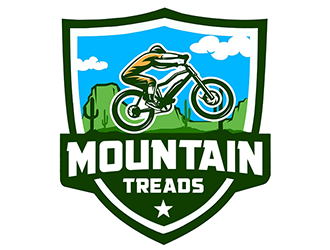 Mountain Treads logo design by Optimus