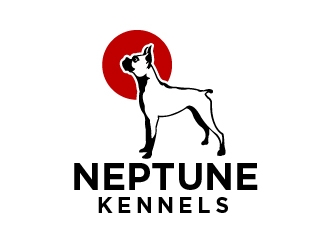 Neptune Kennels  logo design by cybil
