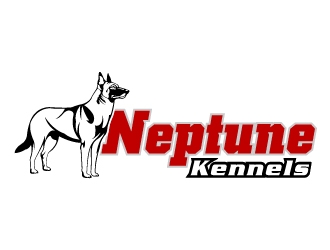 Neptune Kennels  logo design by cybil