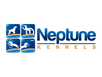 Neptune Kennels  logo design by Dawnxisoul393
