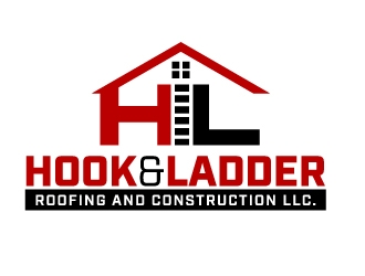 Hook & Ladder Roofing and Construction LLC. logo design by jaize