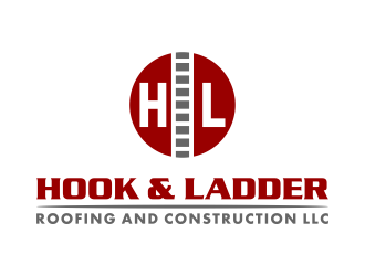 Hook & Ladder Roofing and Construction LLC. logo design by cintoko