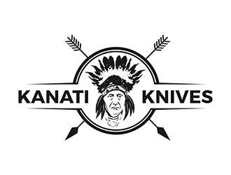 Kanati Knives logo design by SteveQ