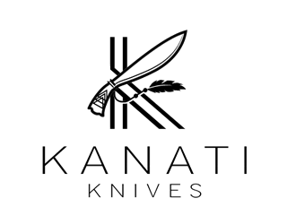 Kanati Knives logo design by Coolwanz