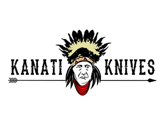 Kanati Knives logo design by SteveQ