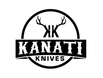 Kanati Knives logo design by bougalla005